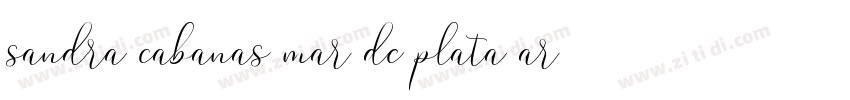 sandra cabanas mar de plata argentina字体转换 sandra cabanas mar de plata argentina字体转换